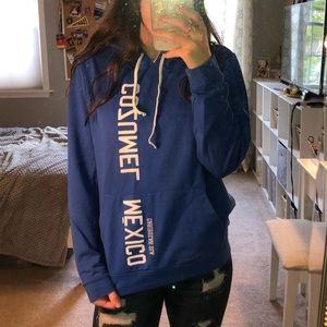 Cozumel Mexico Thin Hoodie Sweatshirt